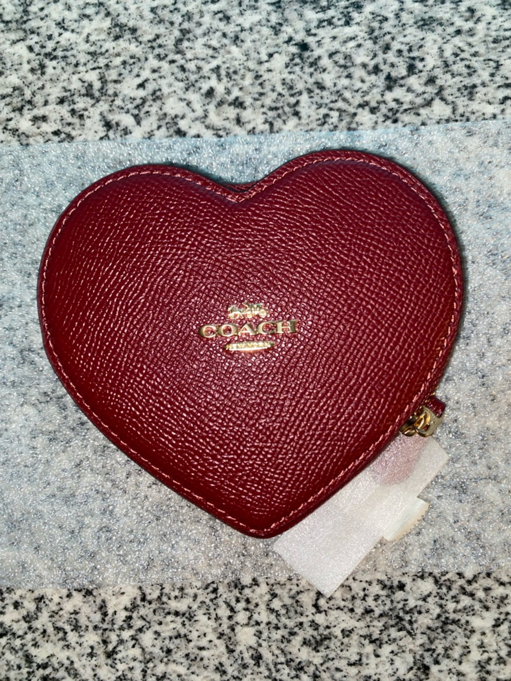 Coach Heart Coin Case - Picture 2 of 6